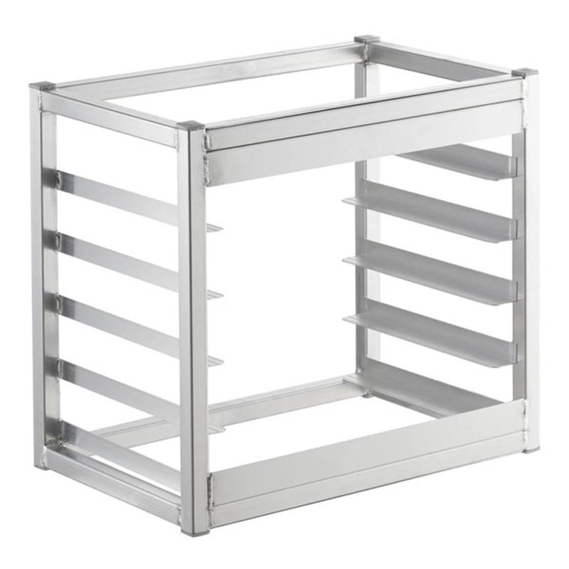 Unassembled 7-pan End Load Countertop Bun And Sheet Pan Rack For Kitchen Machines Bun Pan Rack