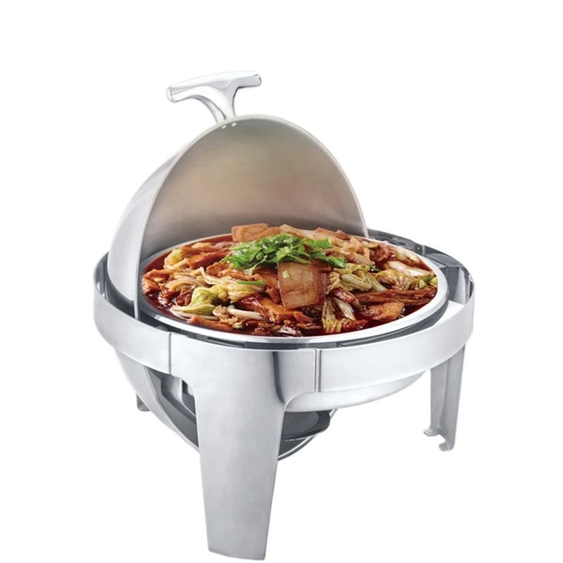 Commercial Stainless Steel Food Warmer New Restaurant Hotel Catering Buffet Chafer Dish Used Buffet Chafing Dish