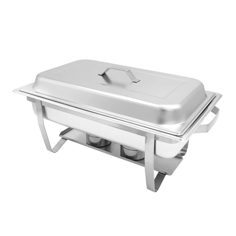 Hotel Restaurant Catering Luxury Chafing Dish Buffet Set Stainless Steel Chafing Dishes Heating Display Food Warmer Set