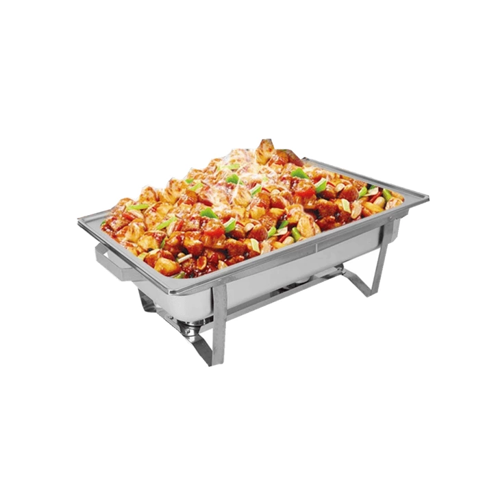 Buffet Display Storage Food Warmers Equipment Chafing Dish Used Food Commercial Stainless Steel Chafing Dish