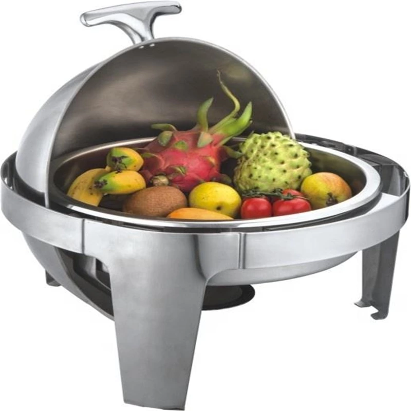 Catering Equipment Hotel Restaurant Round Chafing Dish Buffet Chafing Dish Sale Used Food Professional Food Warmer