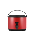 Juice Drink Hot Cold Bucket Double Wall Milk Tea Bucket Stainless Steel 6L/12L Insulation Milk Tea Barrel