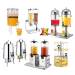 Commercial Acrylic Drink Dispenser Heavy Duty Catering Equipment for Buffet for Fruit Juice Dispensation