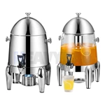 Hotel Restaurant Stainless Steel Drink Catering Buffet Equipment Dispenser Beverage Fruit Juice Dispenser Commercial