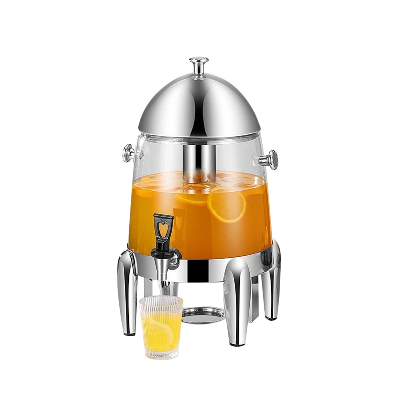 Hotel Restaurant Stainless Steel Drink Catering Buffet Equipment Dispenser Beverage Fruit Juice Dispenser Commercial