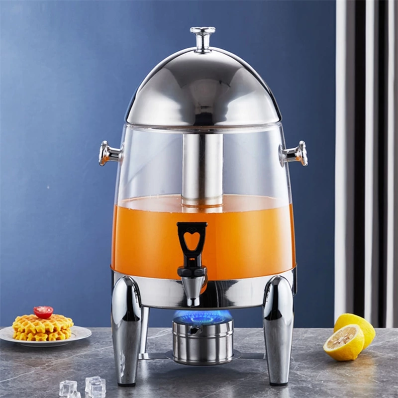 Hotel Restaurant Stainless Steel Drink Catering Buffet Equipment Dispenser Beverage Fruit Juice Dispenser Commercial