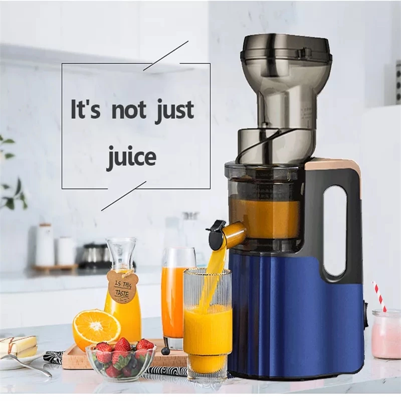 Slow Juicer Screw Cold-press Masticating Juice Extractor Filter Free Electric Juicer Machine For Fruit & Vegetable