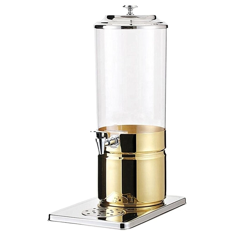 Modern Stainless Steel Legs Juice Dispenser for Buffet High Productivity New Condition for Hotels and Restaurants