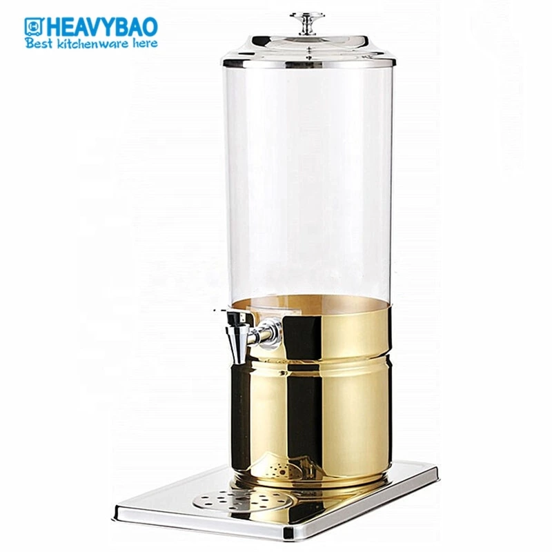 Modern Stainless Steel Legs Juice Dispenser for Buffet High Productivity New Condition for Hotels and Restaurants