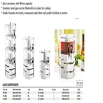 Stackable Commercial Stainless Steel Cold Fruit Juice Dispenser Catering Kitchen Machines