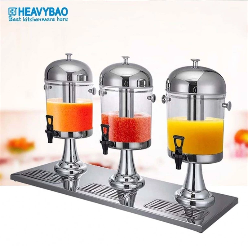 Stackable Commercial Stainless Steel Cold Fruit Juice Dispenser Catering Kitchen Machines