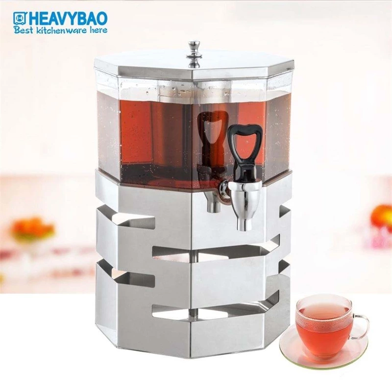 Stackable Commercial Stainless Steel Cold Fruit Juice Dispenser Catering Kitchen Machines