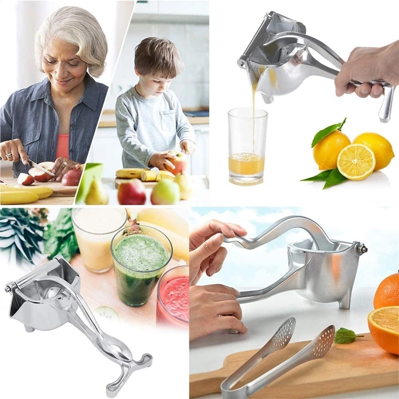 Stainless Steel Hand Juicer Metal Juice Squeezer for Kitchen and Restaurant Hotel Use New Condition