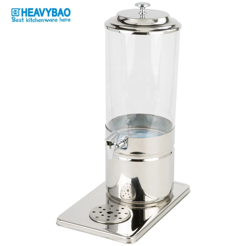 Transparent Cold Juice Dispenser Large Capacity Beverage Dispenser for Hotels and Restaurants New Condition