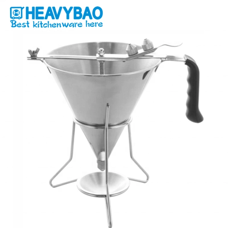 New Design Stainless Steel Kitchen Machine Funnel for Oil