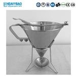 New Design Stainless Steel Kitchen Machine Funnel for Oil