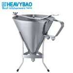 New Design Stainless Steel Kitchen Machine Funnel for Oil