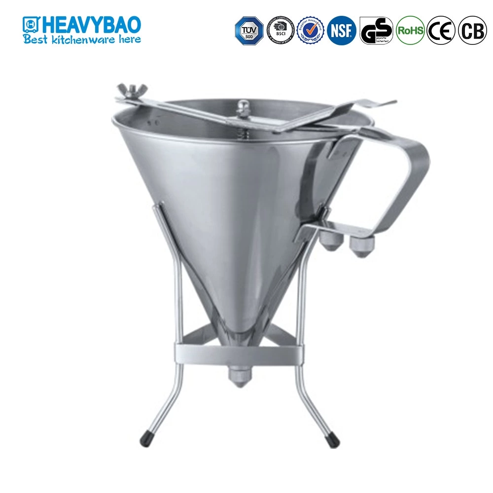 New Design Stainless Steel Kitchen Machine Funnel for Oil