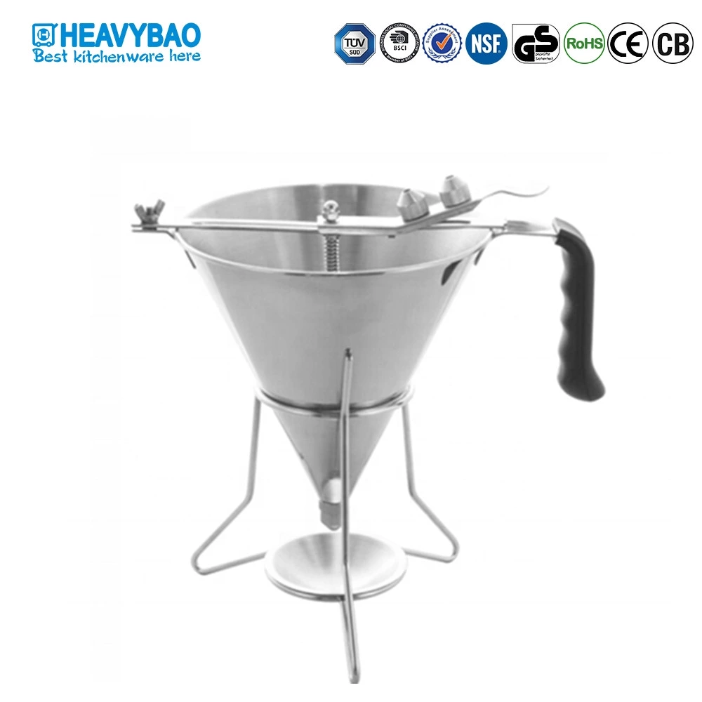 New Design Stainless Steel Kitchen Machine Funnel for Oil