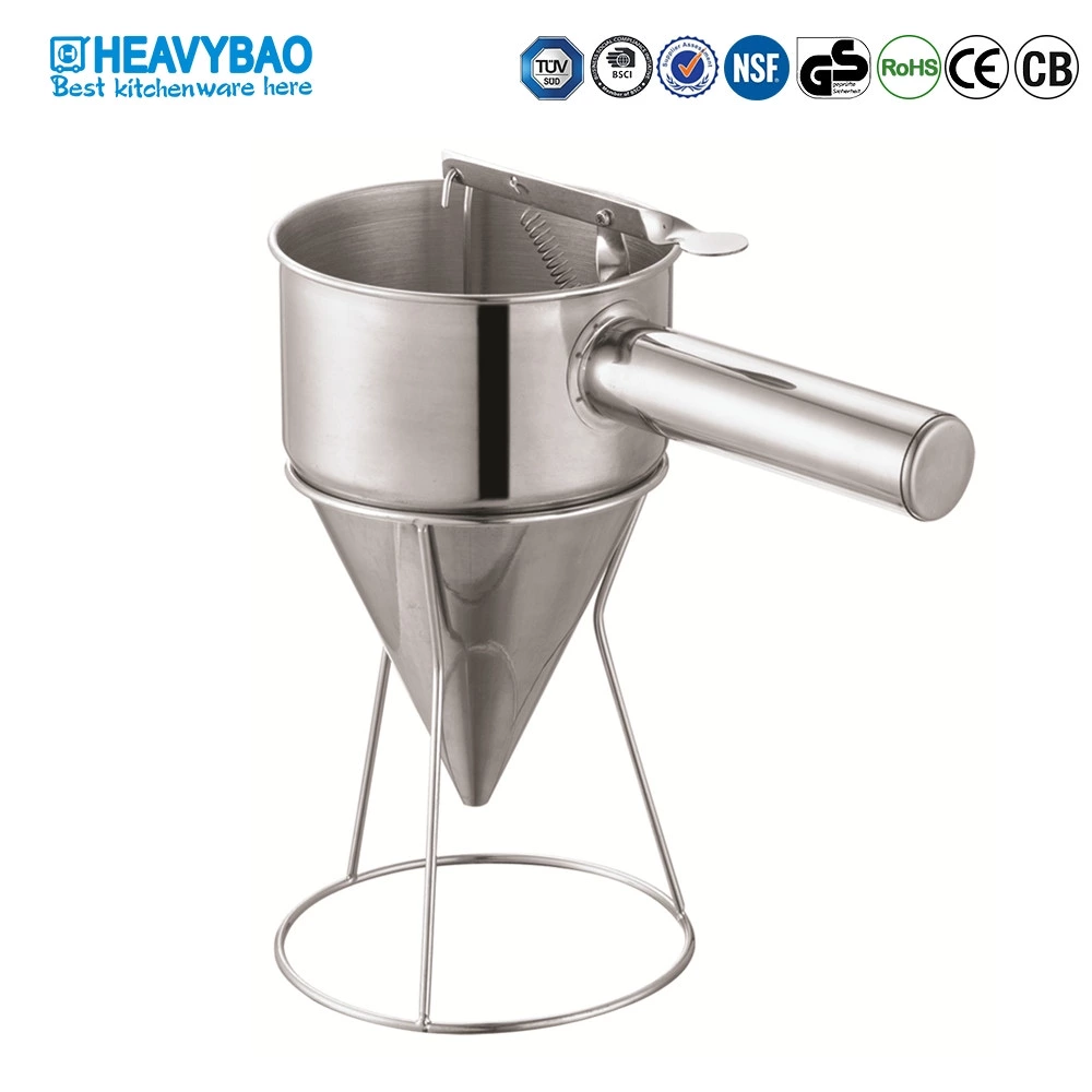 New Design Stainless Steel Kitchen Machine Funnel for Oil