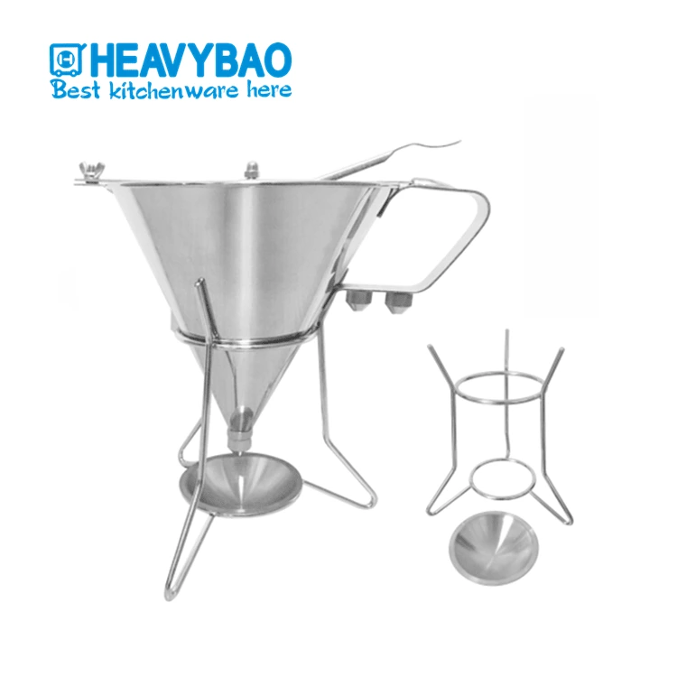 New Design Stainless Steel Kitchen Machine Funnel for Oil