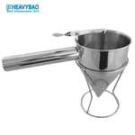 New product 2024 High Quality Hotel Restaurant Cooking Equipment Stainless Steel Oil Confectionery Funnel