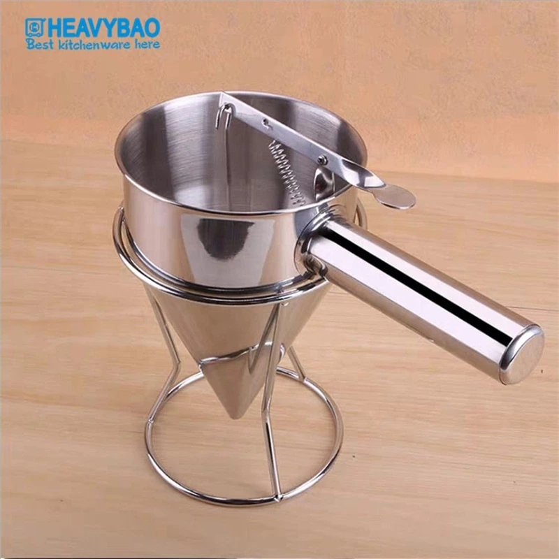 New product 2024 High Quality Hotel Restaurant Cooking Equipment Stainless Steel Oil Confectionery Funnel