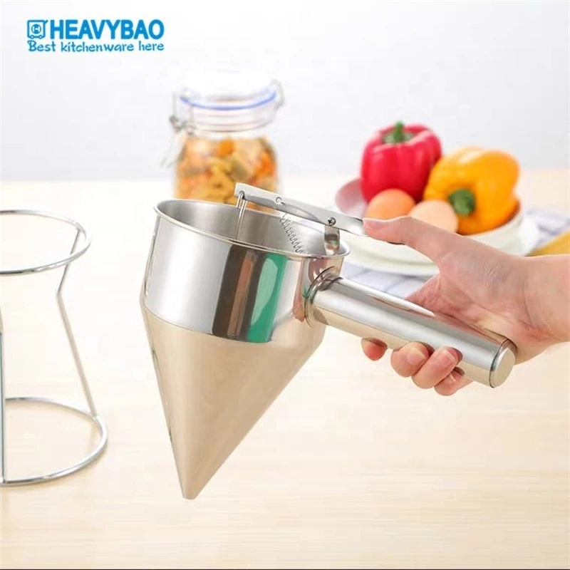 New product 2024 High Quality Hotel Restaurant Cooking Equipment Stainless Steel Oil Confectionery Funnel