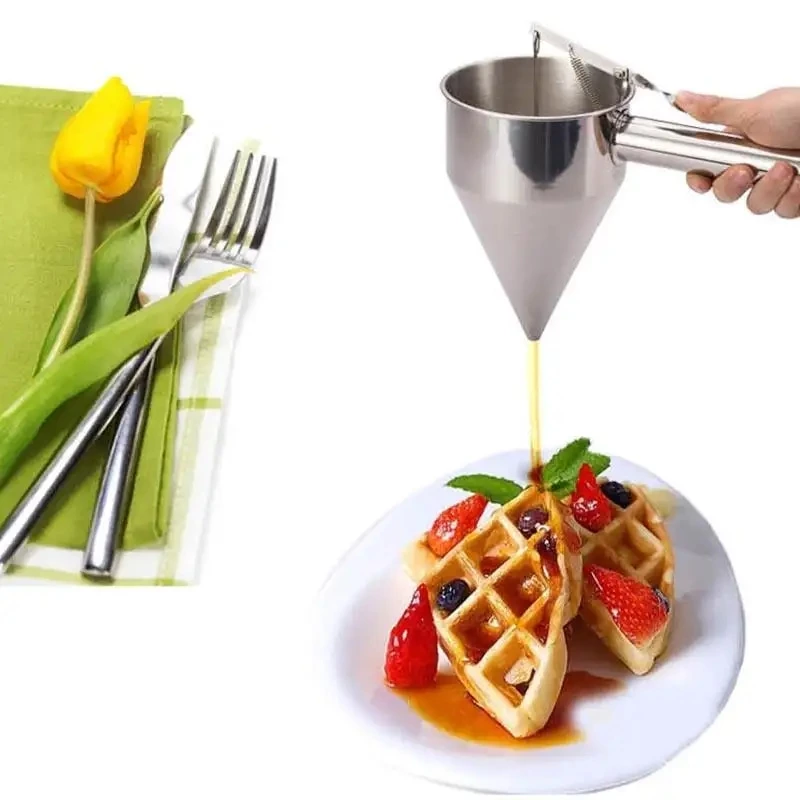 High Quality Stainless Steel Oil Funnel New Design for Kitchen High Productivity for Restaurants and Hotels