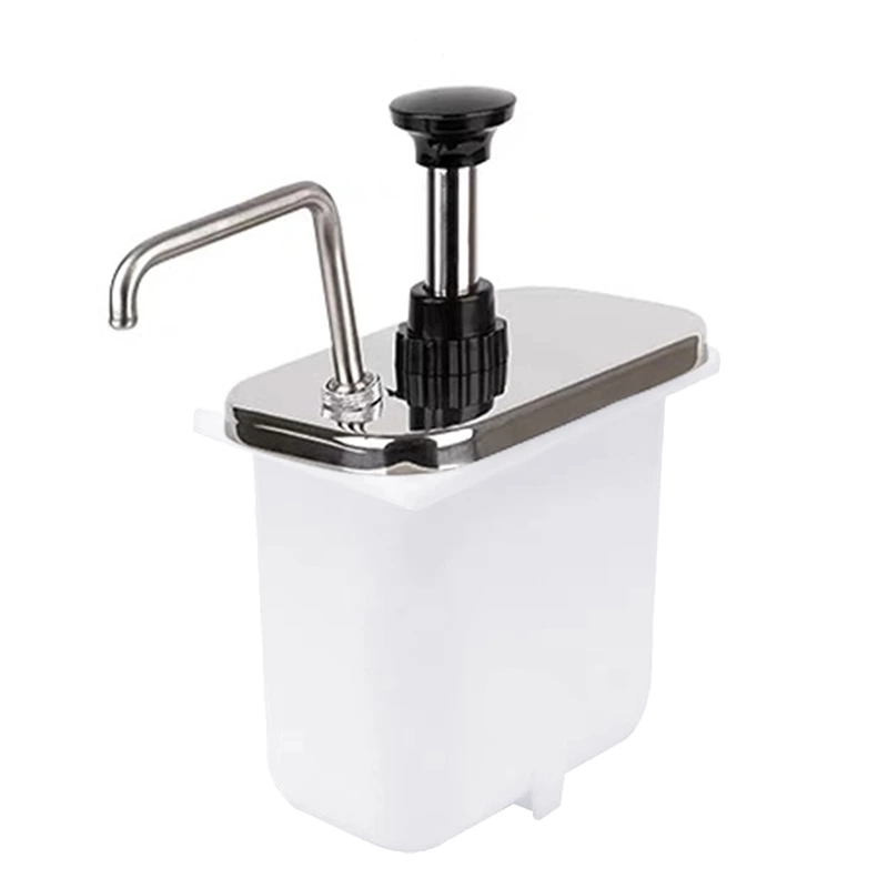 New Arrival Commercial Electric Sauce Dispenser Cheese Dispenser With Pump Stainless Steel Condiment Pump Dispenser