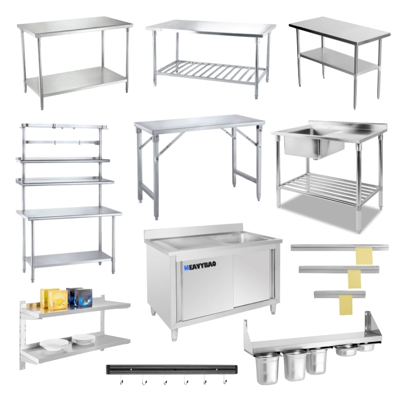 Hot Selling New Stainless Steel Spice Shelves for 1/6 GN Pan High Productivity Kitchenware Hotel Restaurant Kitchen Use