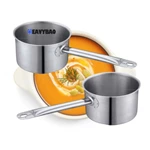 Customized High Quality Stainless Steel Soup Stock Sauce Pot For Restaurants Hotels New Condition Kitchenware For Sale