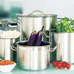 Customized High Quality Stainless Steel Soup Stock Sauce Pot For Restaurants Hotels New Condition Kitchenware For Sale