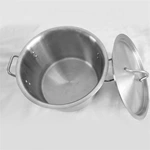 Low Body High Quality Kitchen Use Stainless Steel Stock Pot Cookware Pot