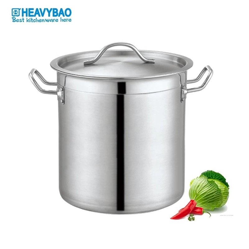 Good Quality Large Capacity Stainless Steel Cooking Soup Stock Pot Hot Selling For Restaurant