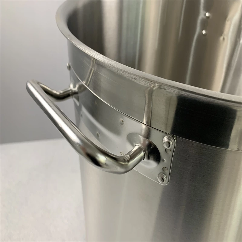 Good Quality Large Capacity Stainless Steel Cooking Soup Stock Pot Hot Selling For Restaurant