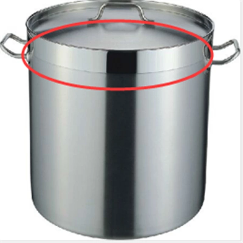 Good Quality Large Capacity Stainless Steel Cooking Soup Stock Pot Hot Selling For Restaurant