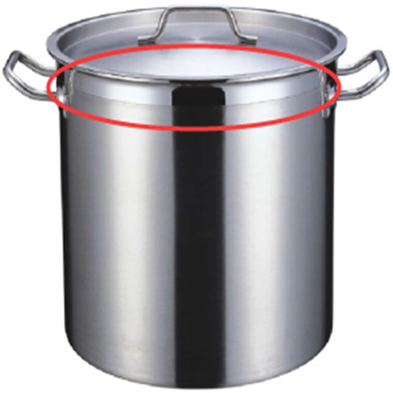 Good Quality Large Capacity Stainless Steel Cooking Soup Stock Pot Hot Selling For Restaurant