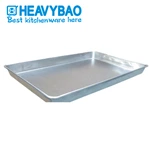 High Productivity Aluminum Rectangle Standard Bakery Bread Baking Tray For Oven Cake Pans