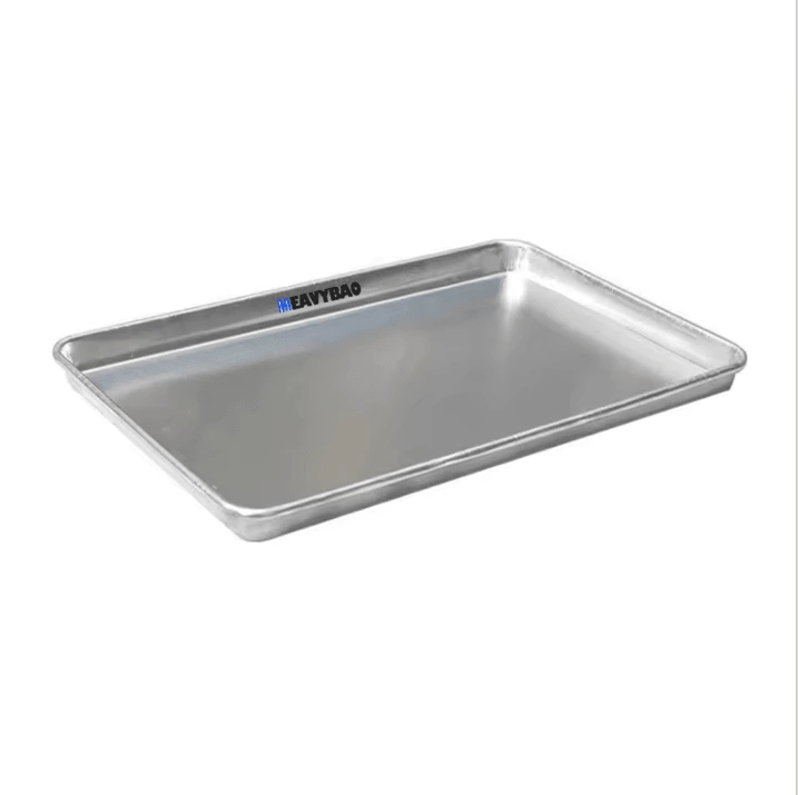 High Productivity Aluminum Rectangle Standard Bakery Bread Baking Tray For Oven Cake Pans