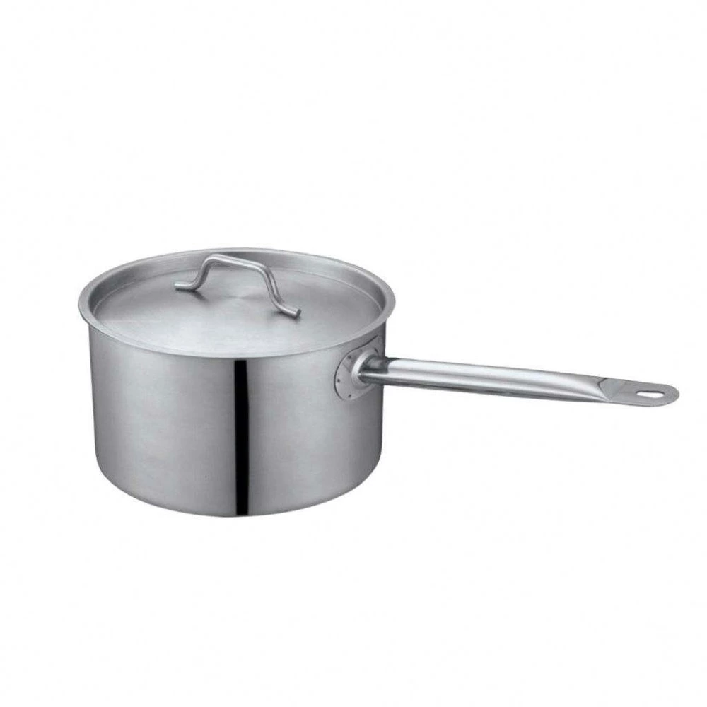 28cm Stainless Steel Used Food Saucepan Cookware Set Non-stick Frying Pan Without Coating