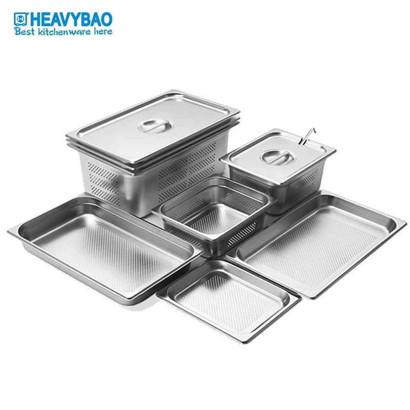 Ther Hotel Restaurant Supplies Commercial Kitchen Equipment Food Warmers Buffet Stainless Steel Gastronorm Container Gn Pan