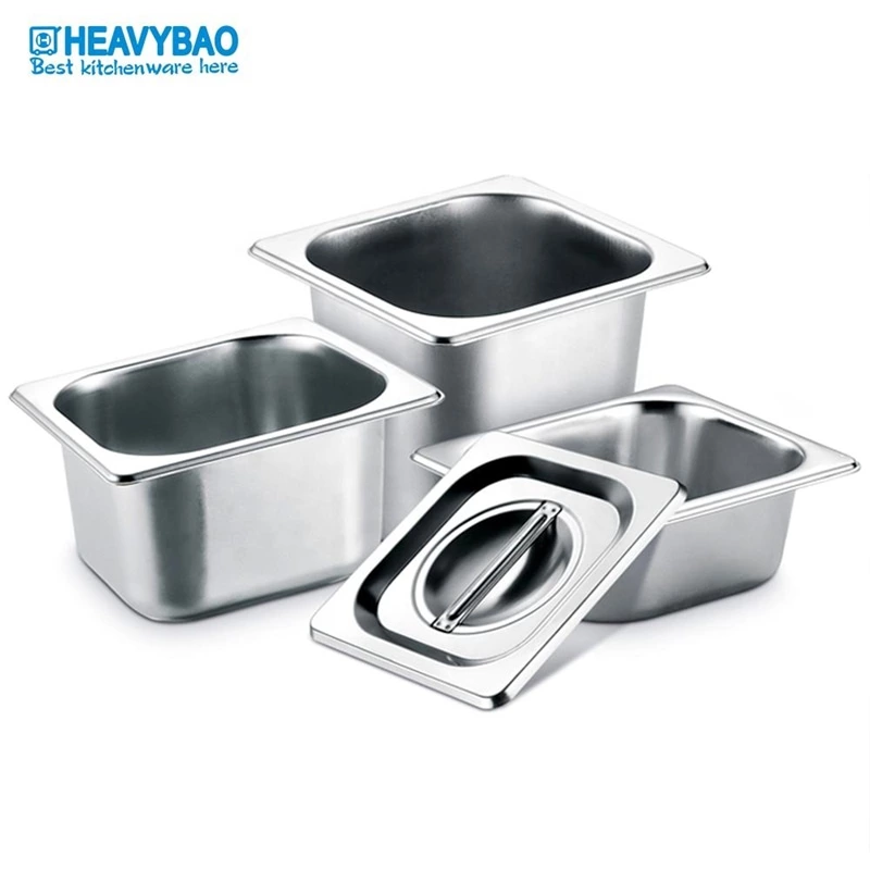 Hotel Equipment Europe America Gastronorm Containers Kitchen Steam Food Ice Cream Gn Pans