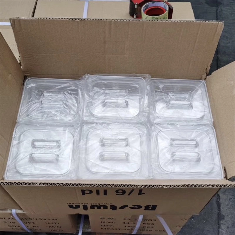 Food Grade Kitchenware Plastic Pc Gn Container Polycarbonate Food Pan Catering Equipment