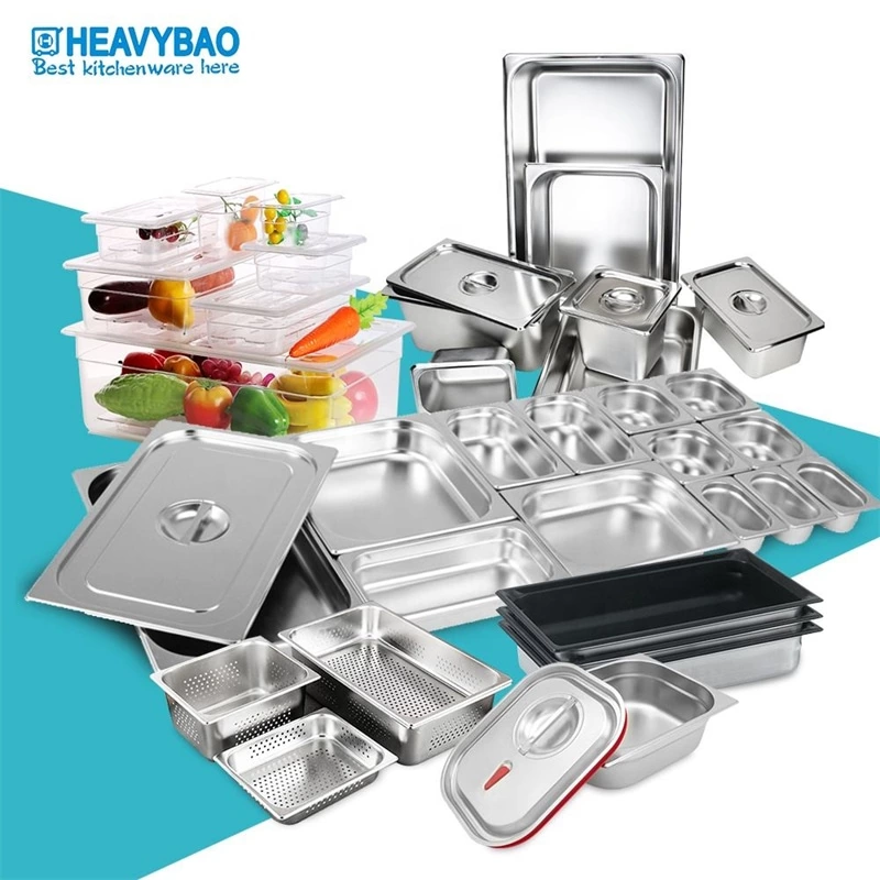 Food Grade Kitchenware Plastic Pc Gn Container Polycarbonate Food Pan Catering Equipment