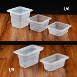 Commercial Kitchenware All-Size Plastic GN Pan Food Storage Used US PC Commercial Kitchen Use