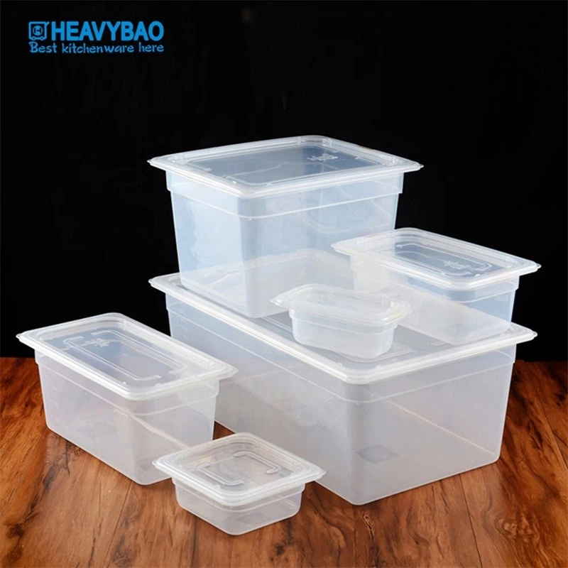 Commercial Kitchenware All-Size Plastic GN Pan Food Storage Used US PC Commercial Kitchen Use