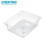 New Gastronorm Pp Gn Pan Container Hotel Kitchen Equipment For Restaurant Use Plastic Container