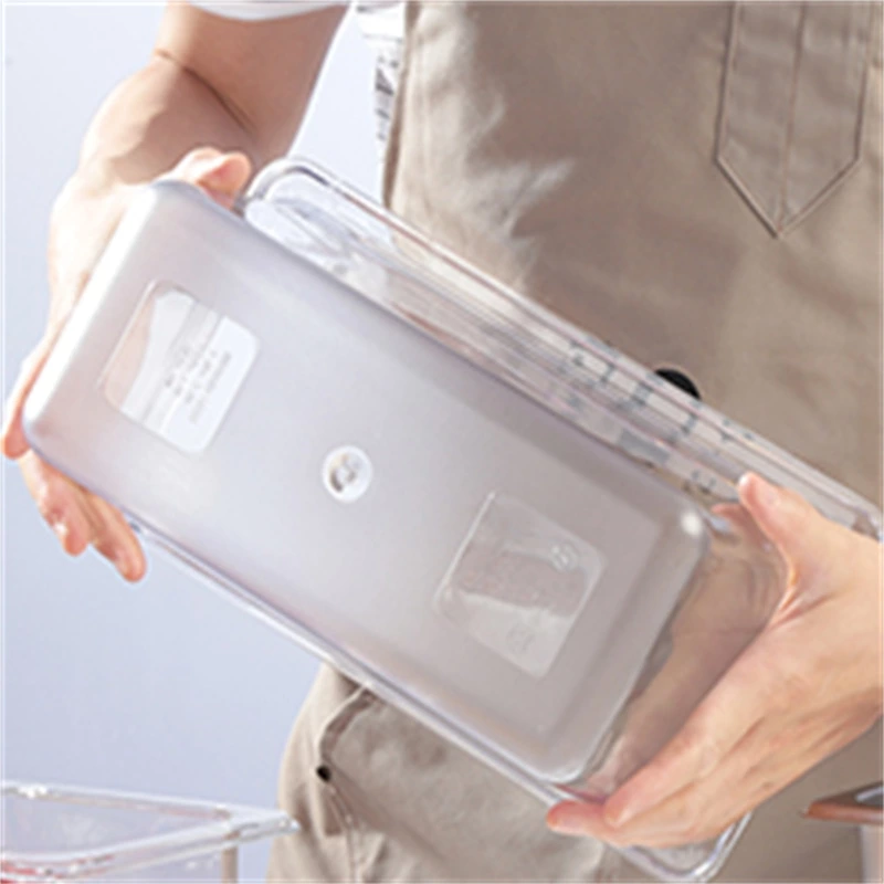 GN Pan Clear Plastic Polycarbonate Storage Transport PC Gastronorm Food Pan