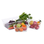 Restaurant Plastic Gastronorm Containers Gn Pan With Handle For Catering Food New Condition For Hotels